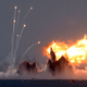 Russia’s military jets and navy ships take part in a military exercise called Kavkaz (the Caucasus) 2016 at the coast of the Black Sea in Crimea on September 9, 2016. / AFP / VASILY MAXIMOV/Getty Images